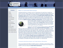 Tablet Screenshot of contextual-advertising.org